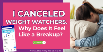 I Canceled Weight Watchers. Why Does It Feel Like a Breakup