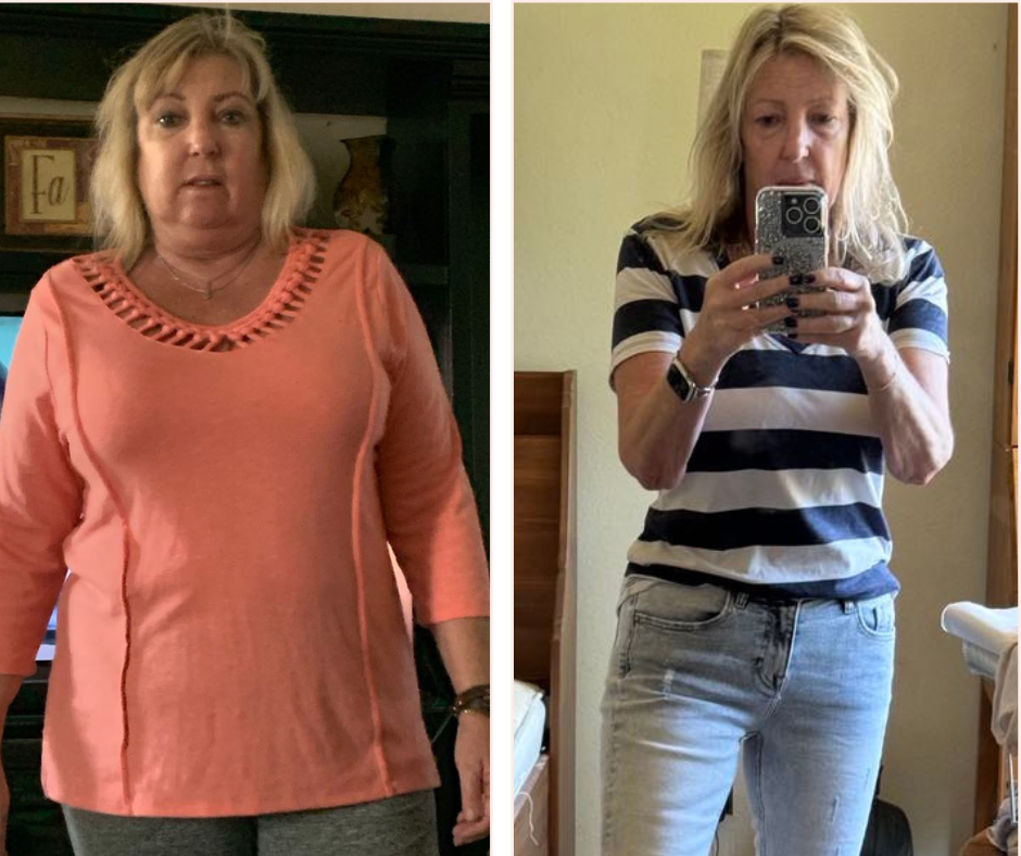 Terry Before & After Losing 60 Pounds