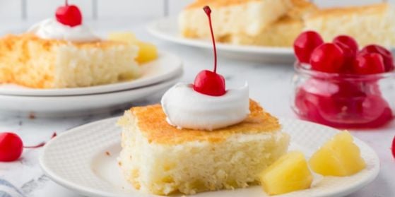 pineapple cake low calorie healthy recipes