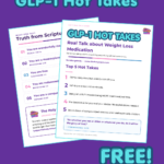 GLP-1 Hot Takes Top 5 Info Sheet