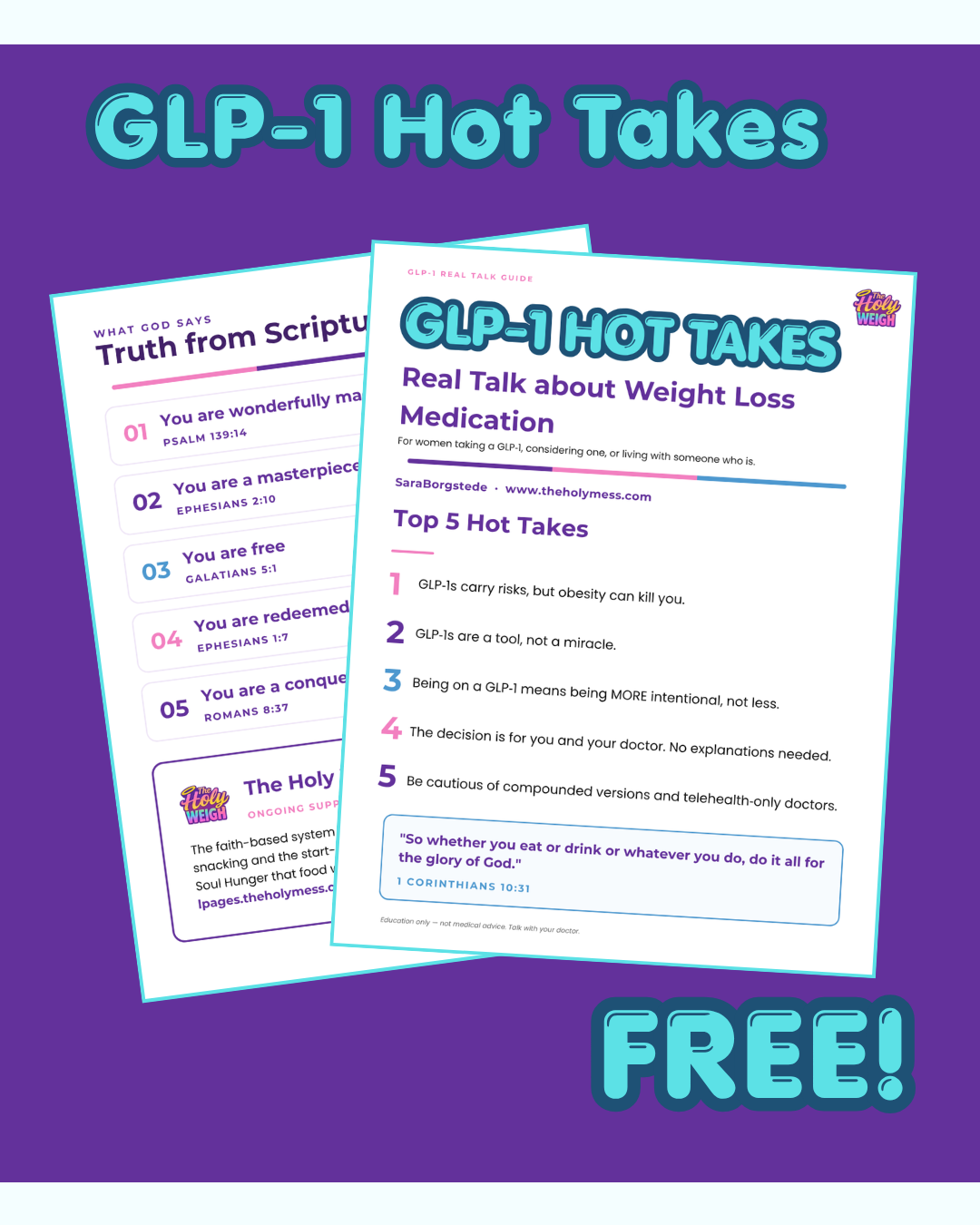 GLP-1 Hot Takes Top 5 Info Sheet