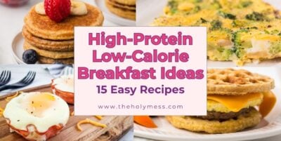 High Protein, Low Calorie breakfast ideas